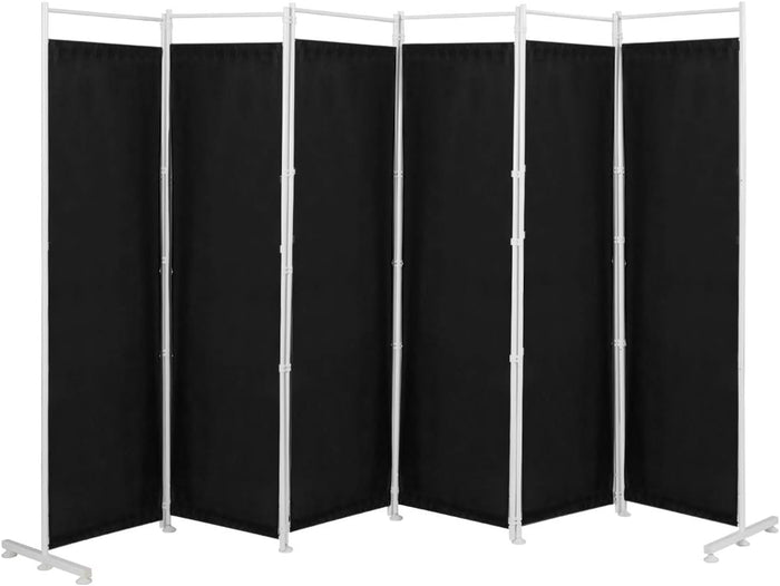 300 × 180 cm 6-Panel Folding Fabric Room Divider – 2 Colours