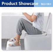 Non-Slip Toilet Foot Stool – White