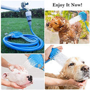 2-in-1 Hand-Worn Pet Bathing Brush & Water Sprayer