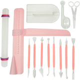 Fondant Cake Decorating Tool (Set of 14)