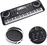 Electric Keyboard Piano 61-Key, Piano Keyboard 61 Key Electric Digital Music Keyboard