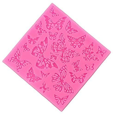 DIY Flower Butterfly Fondant Mold