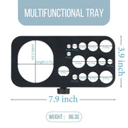 55-Inch Adjustable Wig-Head Tripod with Tool Tray