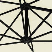 300 cm Wall-Mounted Parasol – Sand