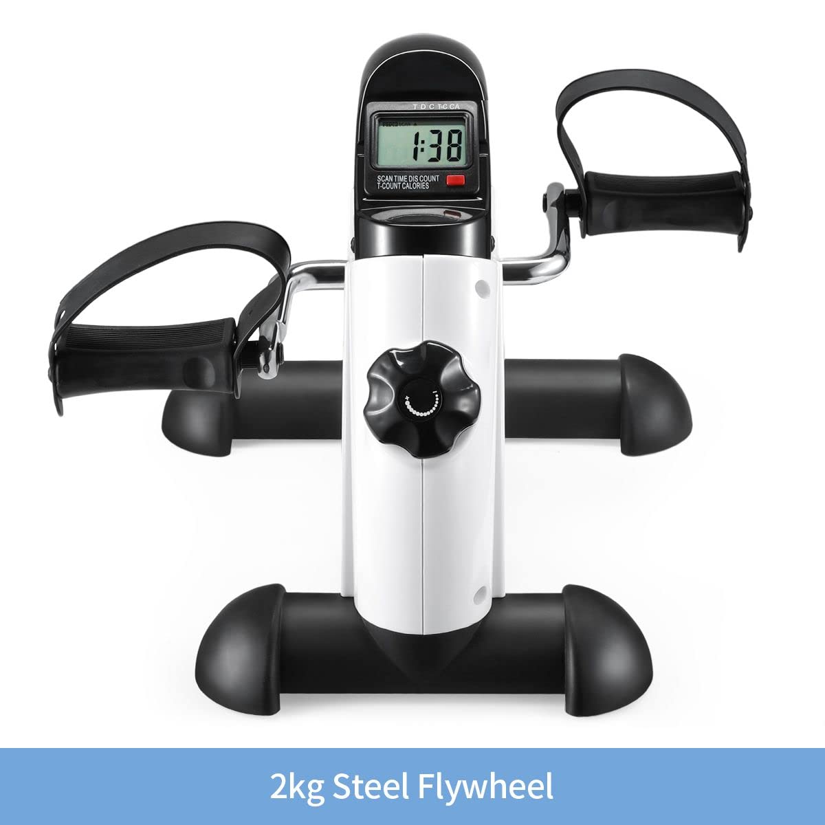 Portable Mini Pedal Exerciser with LCD Display
