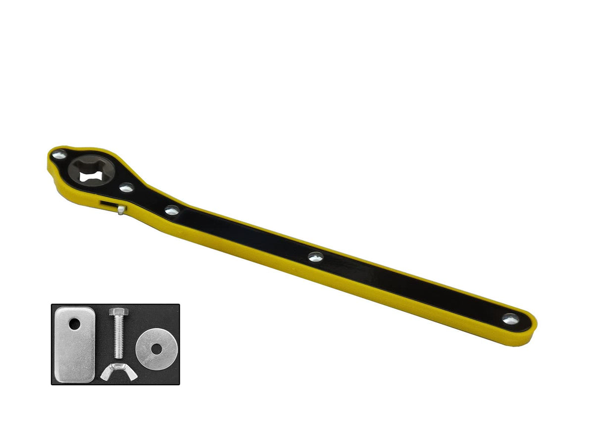 Swivel Ratchet Handle for Compatible Scissor Jacks