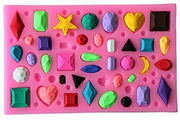 Mini Diamonds Jewel Cake Molds