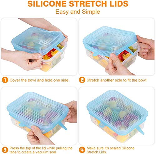 Silicone Stretch Lids
