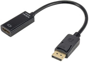 TERSELY DisplayPort-to-HDMI Adapter – 4K 30 Hz, 25 cm