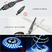 Bluetooth LED Strips Lights-Waterproof 10m-Alexa