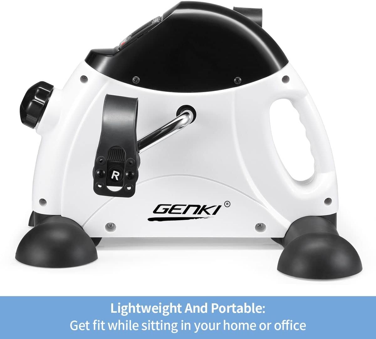Portable Mini Pedal Exerciser with LCD Display