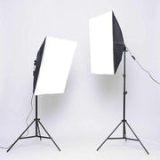 3-Softbox Continuous Lighting Kit with Boom Arm