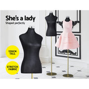 Embellir Black Pinnable Dressmaking Mannequin – 140–170cm