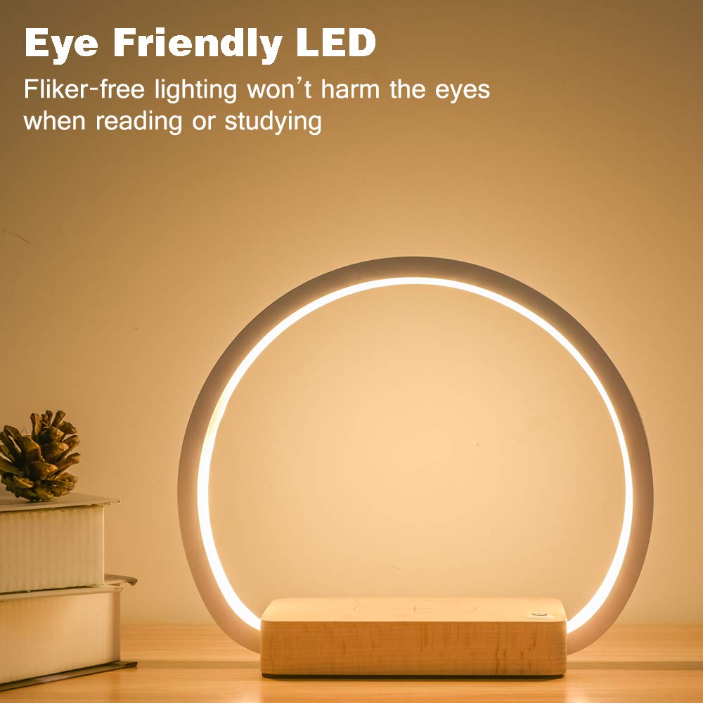 Bedside Light with Wireless Charger