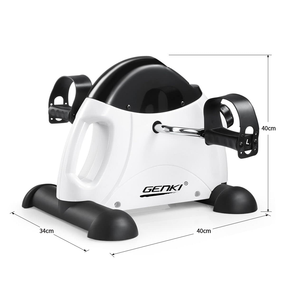Portable Mini Pedal Exerciser with LCD Display