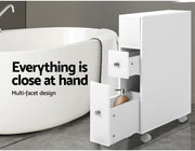 70 cm Slim Rolling Bathroom Storage Caddy