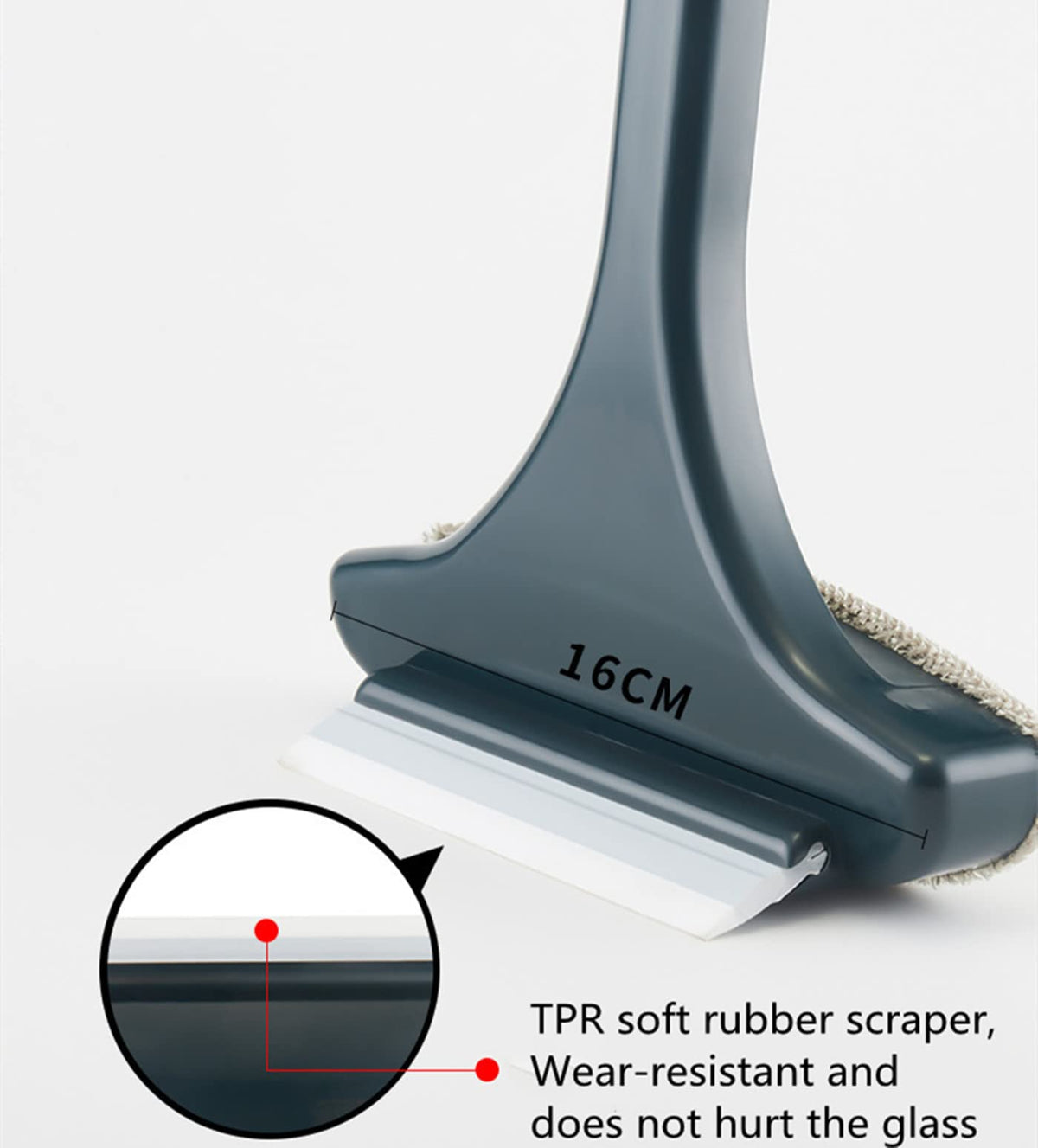 2-in-1 Extendable Window Screen Brush & Squeegee