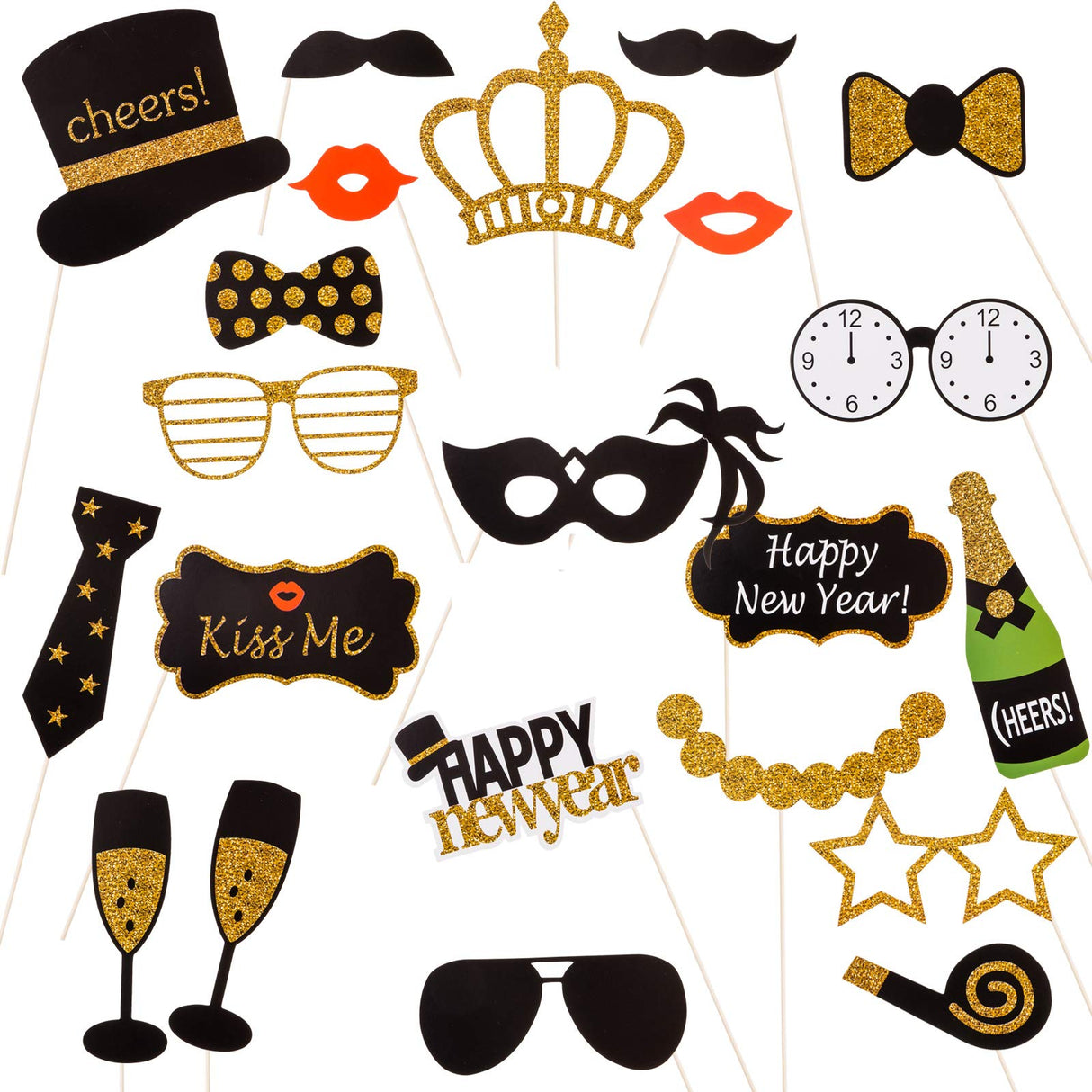 Happy New Year 2021 Balloon Decorations Set