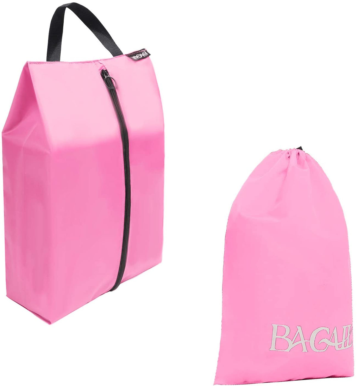 6 Set Packing Cubes, Travel Luggage Packing Organizers with Laundry Bag Fushcia