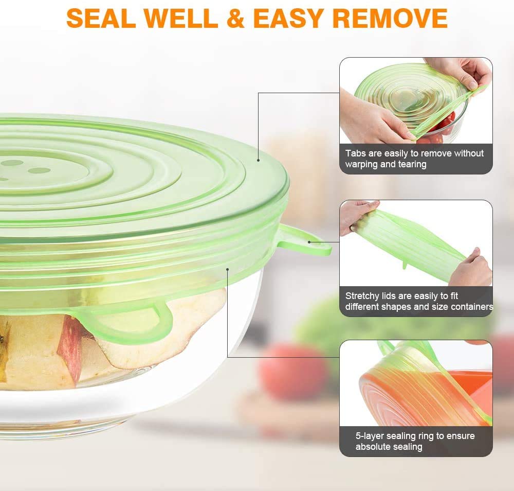 Silicone Stretch Lids