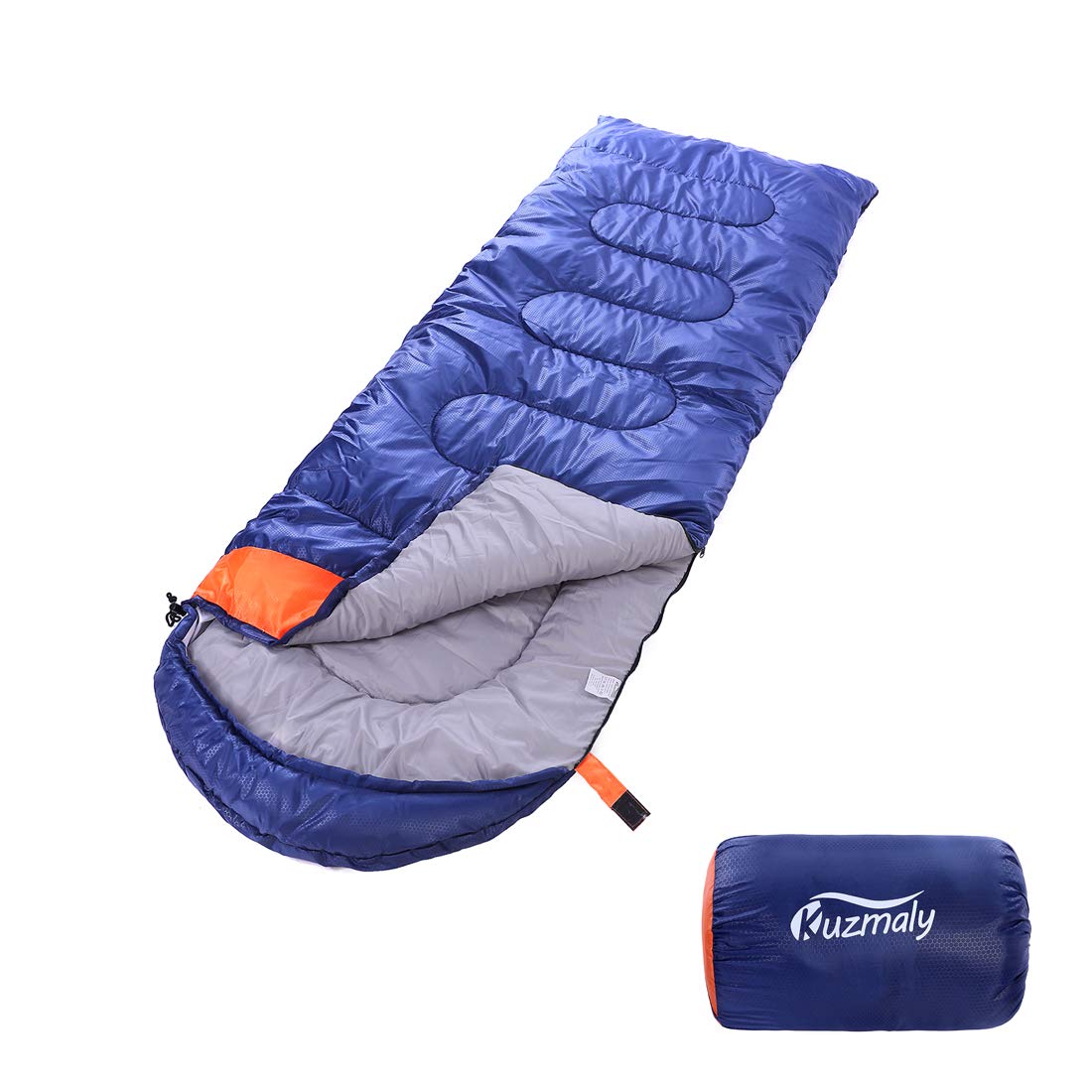 Camping Sleeping Bag with Compression Sack Lightweight Waterproof Camping Sleeping Bag for Adults & Kids