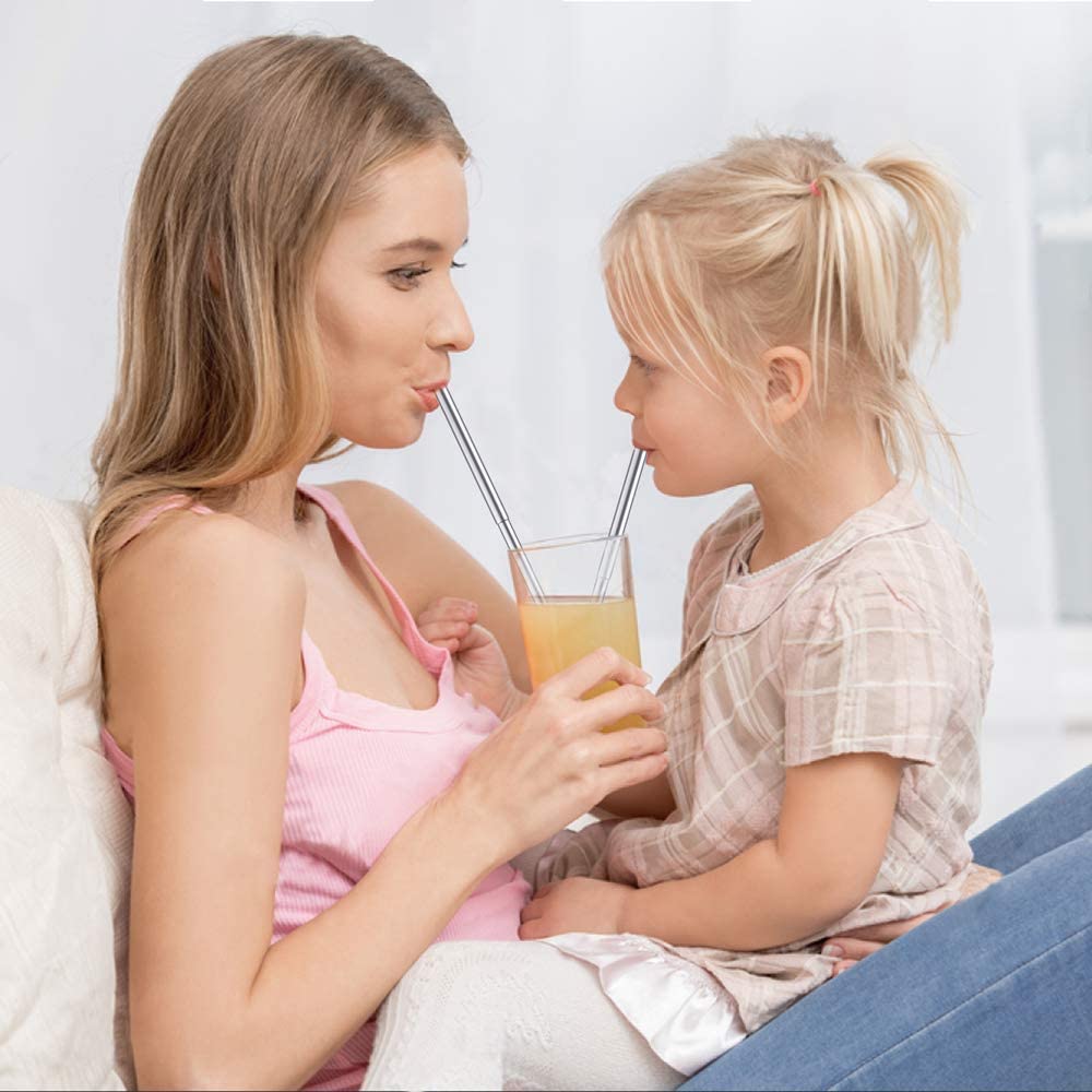 Telescopic Reusable Straws (2 Pack)