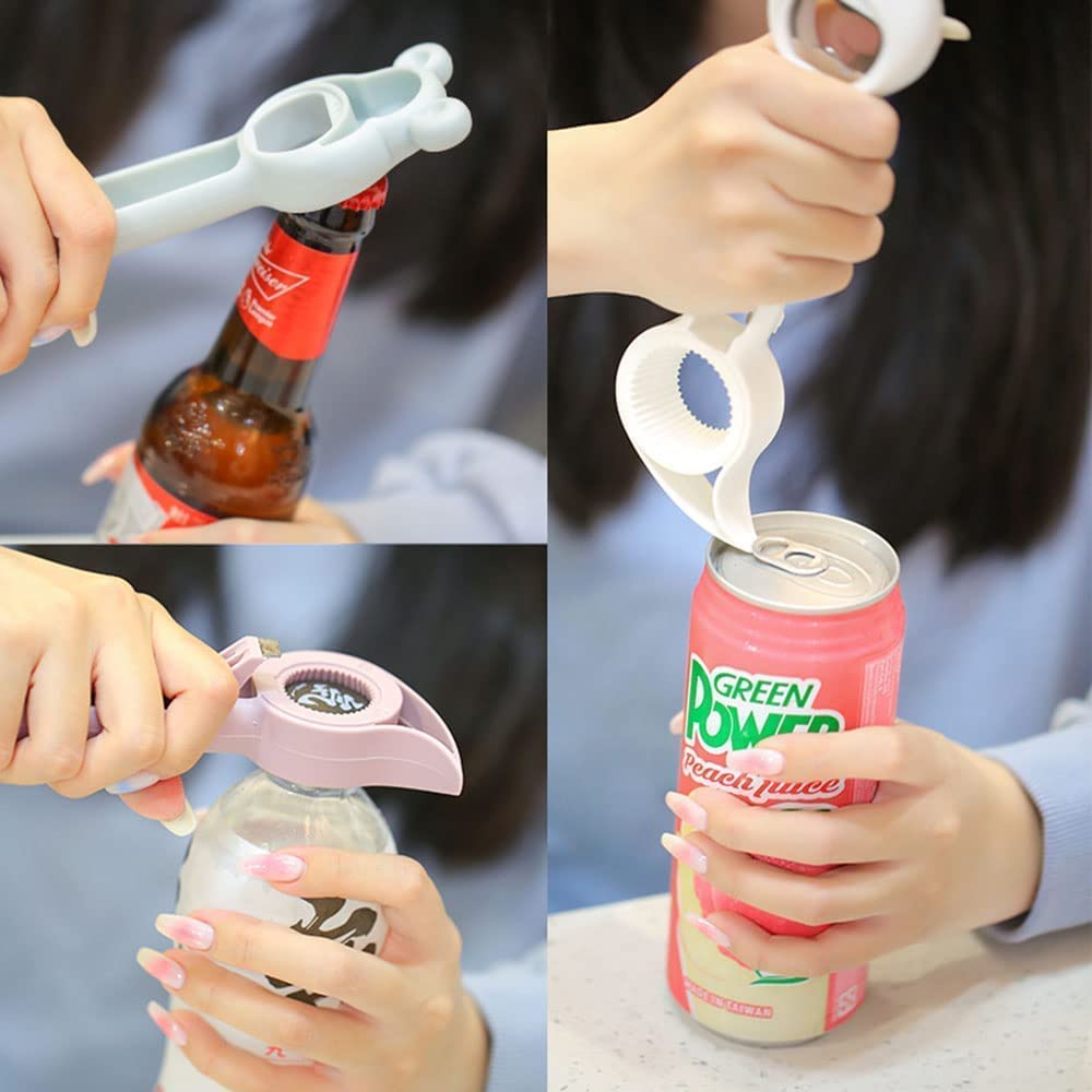 4-in-1 Jar, Bottle & Ring-Pull Openers – 2 Pack