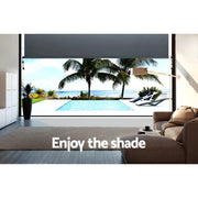 Instahut Outdoor Roller Blind – 2.1 × 2.5 m