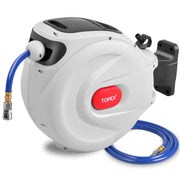 20m Air Hose Reel Nitto Quick Fitting Retractable Auto Rewind Any Position Stop for Spray Gun Nail Gun Air Ratchet