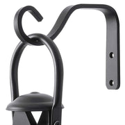 Decorative Iron Wall Hanging Brackets – Black, Set of 2