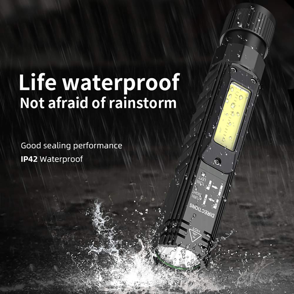 USB Rechargeable Right-Angle Work Light with Magnet