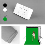 2×2m Adjustable Backdrop Stand Kit with 4 Studio Backgrounds