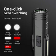 USB Rechargeable Right-Angle Work Light with Magnet
