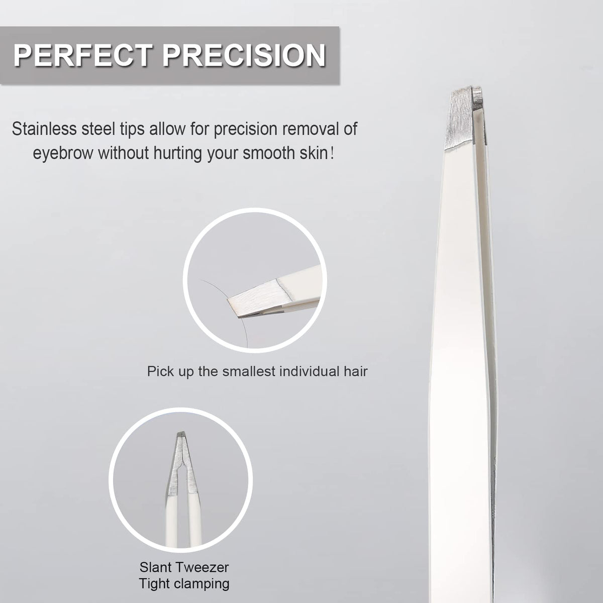 4-Piece Eyebrow Grooming Kit – Razors, Scissors & Tweezers