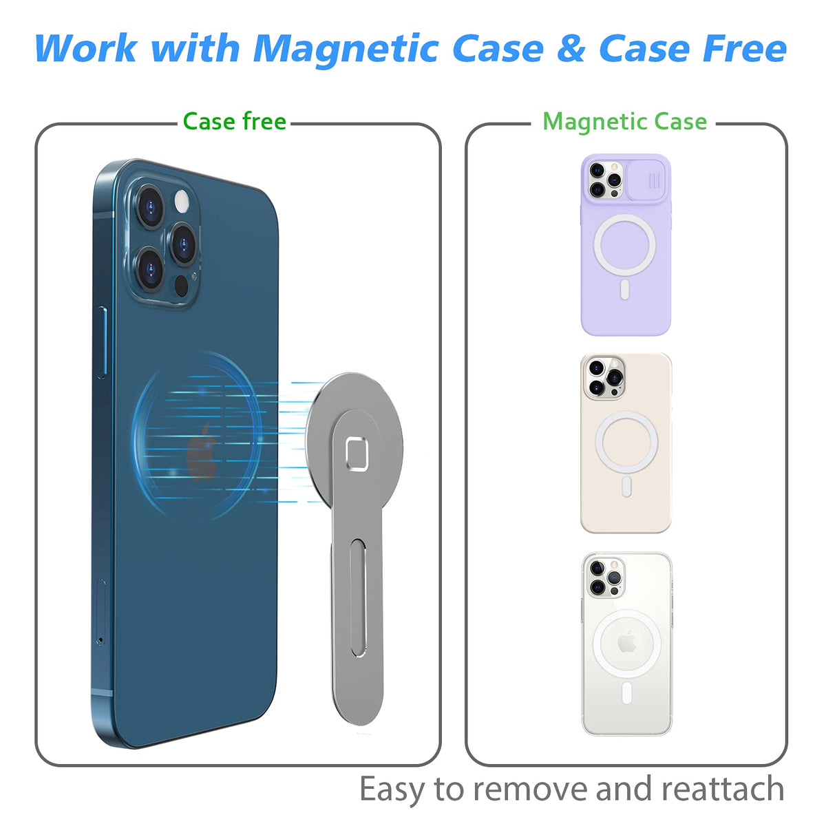 CloudValley Magnetic Laptop Phone Side Mount – 3 Colours