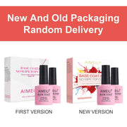 AIMEILI 10 mL Gel Base & No-Wipe Top Coat Kit