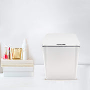 1.5 Gal Touchless Small Trash Can for Desk, Automatic Mini Garbage Can for Coffee Table/Laundry Countertop/Vanity Top, Smart Sensor Car Trash Can with Lid , Cute Waste Bin for Office/Kitchen/Bathroom