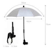 Baby Stroller Sun Protection Parasol UPF 50+ UV Protect Pushchair Sun Parasol Pink