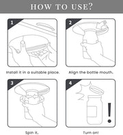 Under-Cabinet Jar & Bottle Lid Opener