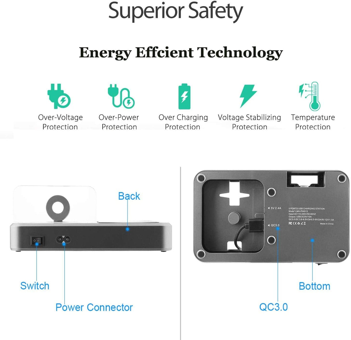 QC 3.0 Charging Station