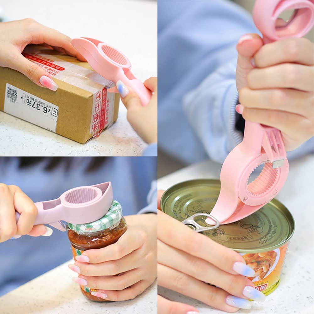 4-in-1 Jar, Bottle & Ring-Pull Openers – 2 Pack