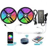 Bluetooth LED Strips Lights-Waterproof 10m-Alexa