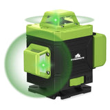Laser Level, Green Light, 360° 4D 16 Lines, DIY Indoor Home Improvement Project Hand Tools