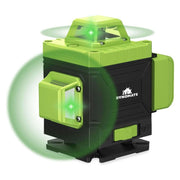 Laser Level, Green Light, 360° 4D 16 Lines, DIY Indoor Home Improvement Project Hand Tools