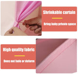 Princess Castle Play Tent Kids Teepee Tent Large Children Playhouse Oxford Fabric Children Playhouse for Indoor Outdoor with Carry Bag Portable Playhouse Boys & Girls Birthday Gift