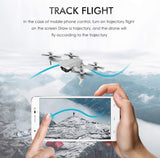 B-Qtech Drone with Dual Camera, 4K HD Self-Driving WiFi Optical Flow RC Quadcopter for Adults & Kids & Beginners