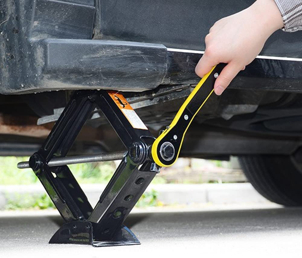Swivel Ratchet Handle for Compatible Scissor Jacks