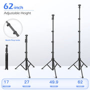 Sensyne 157 cm Selfie Stick Tripod with Wireless Remote