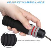 Adjustable 9.8 ft Ball-Bearing Speed Jump Rope – Black