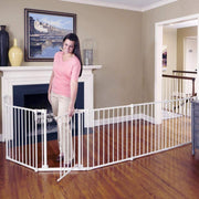 3-in-1 Super Wide Adjustable Baby Safety Gate